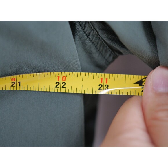 Green Long Sleeve Button Up Velvet by Graham & Spencer Shirt‎ Mens L Cotton - Picture 5 of 7